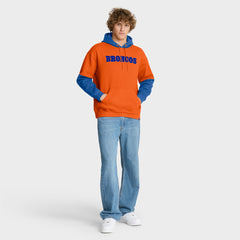 Helmet Retro Pullover Hoodie - Denver Broncos