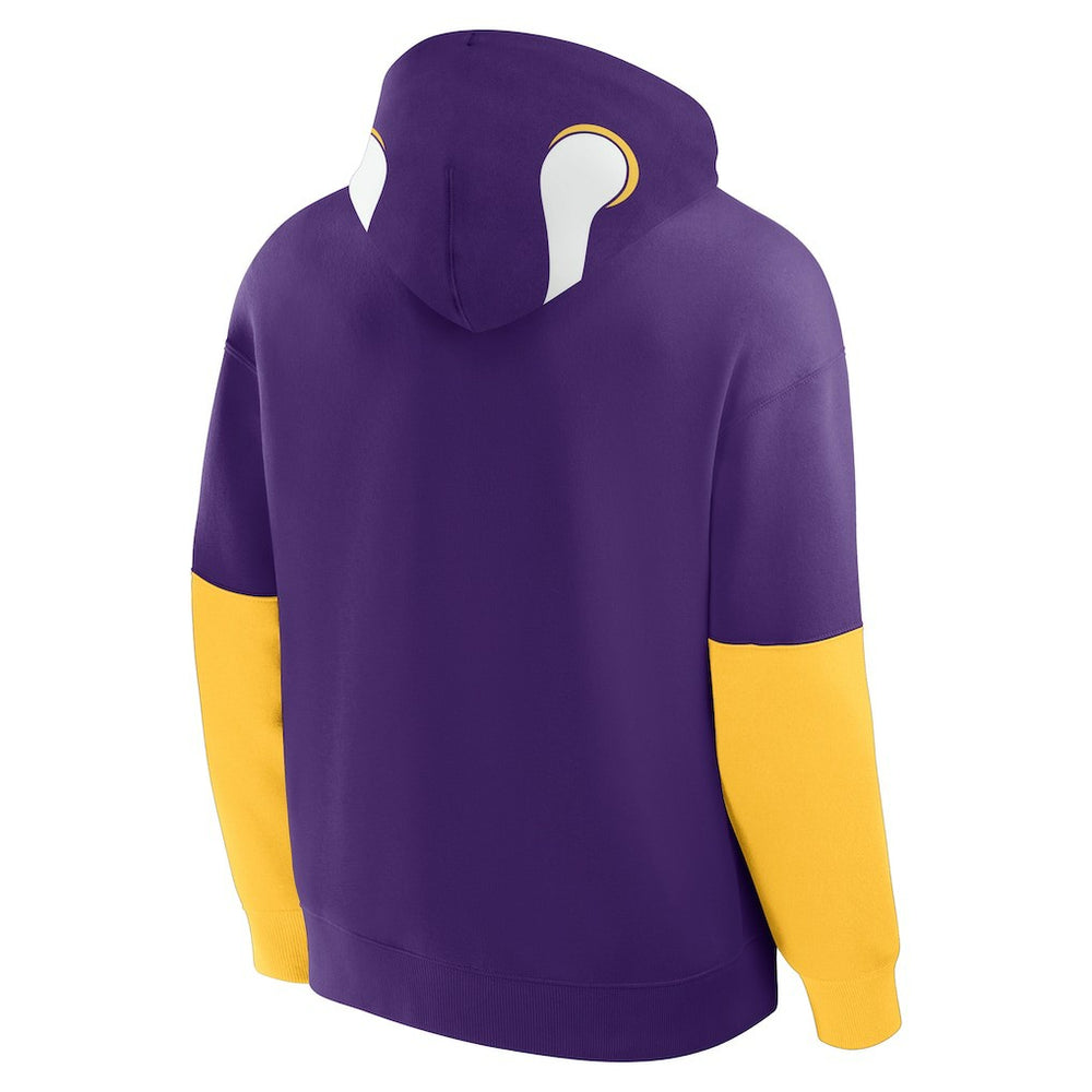 Helmet Retro Pullover Hoodie - Minnesota Vikings