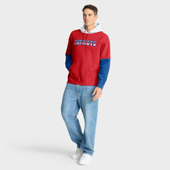 Helmet Retro Pullover Hoodie - New England Patriots