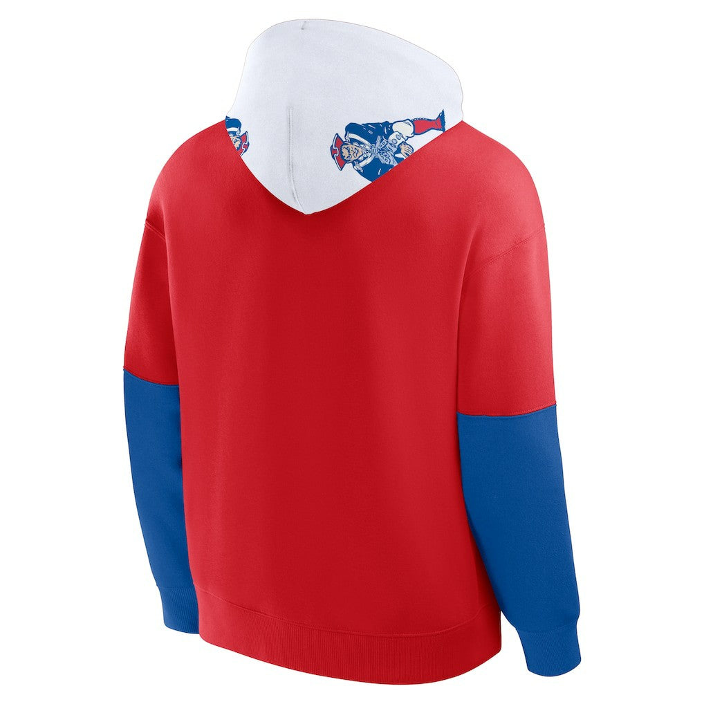 Helmet Retro Pullover Hoodie - New England Patriots