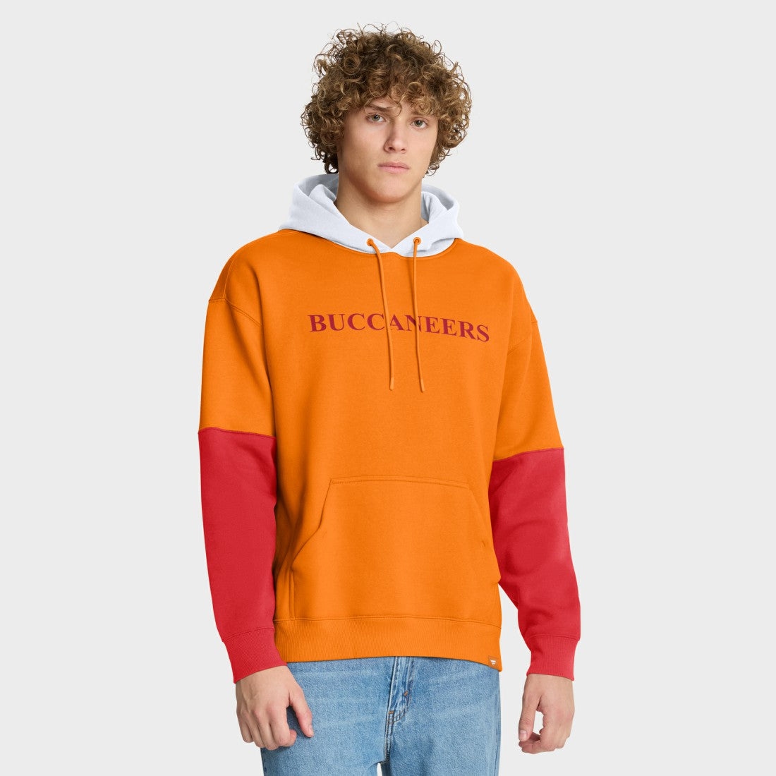 Helmet Retro Pullover Hoodie - Tampa Bay Buccaneers