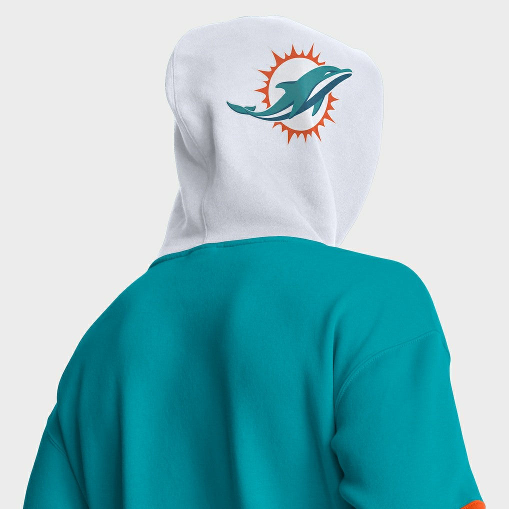Helmet Pullover Hoodie - Miami Dolphins