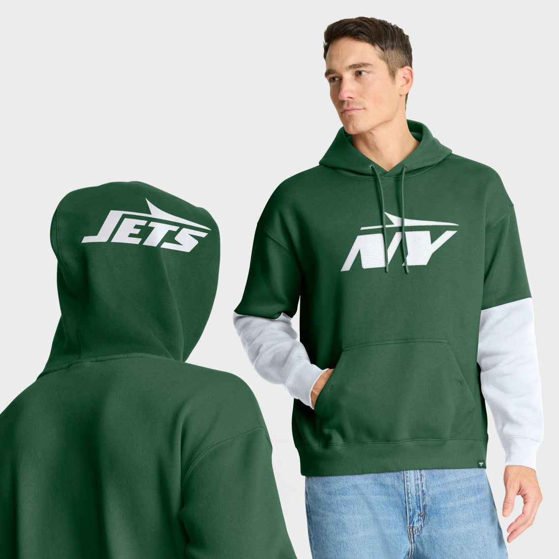 Helmet Pullover Hoodie - New York Jets