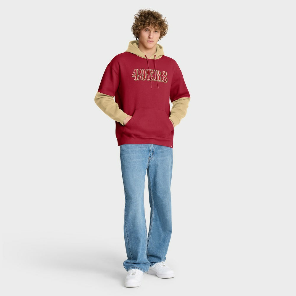 Helmet Pullover Hoodie - San Francisco 49ers