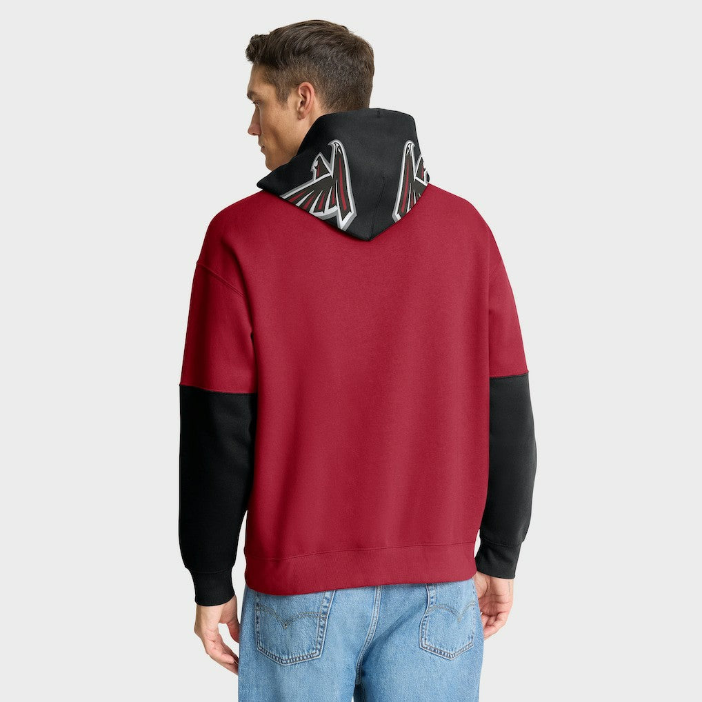 Helmet Pullover Hoodie - Atlanta Falcons