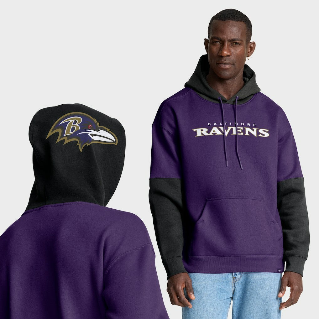 Helmet Pullover Hoodie - Baltimore Ravens