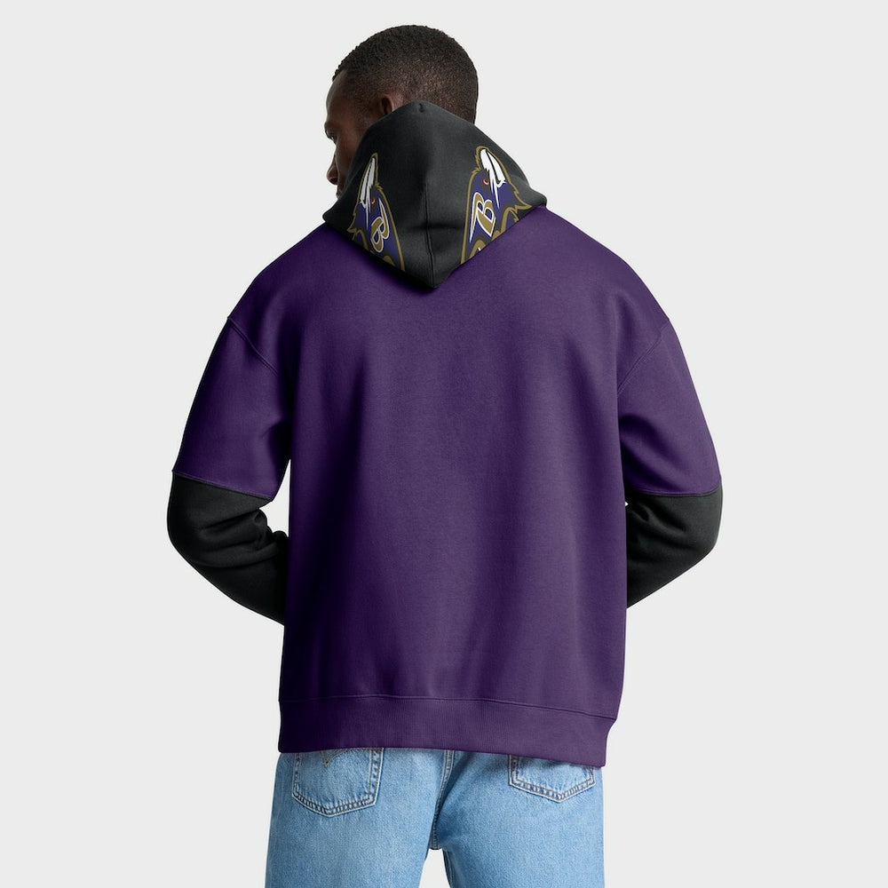 Helmet Pullover Hoodie - Baltimore Ravens