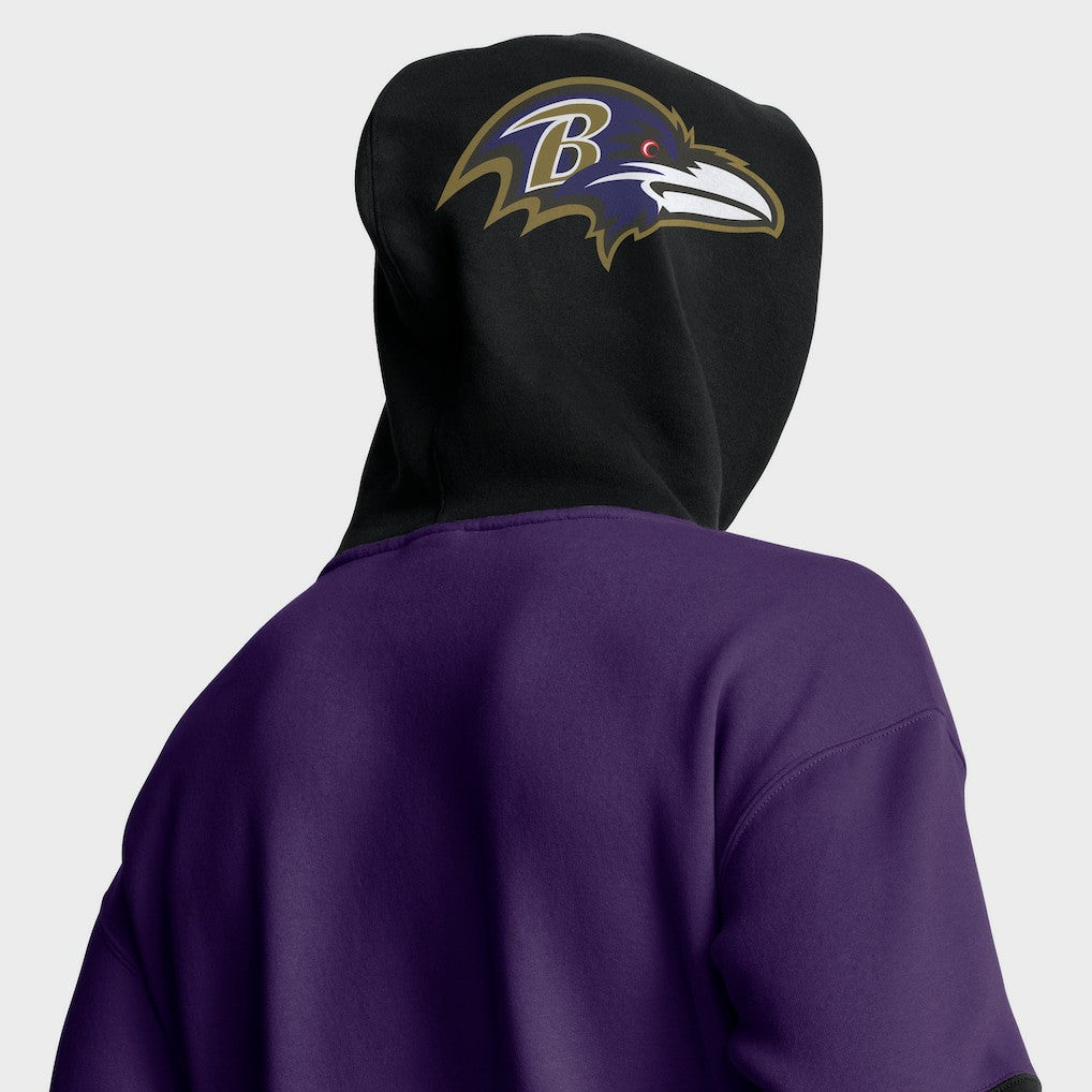 Helmet Pullover Hoodie - Baltimore Ravens
