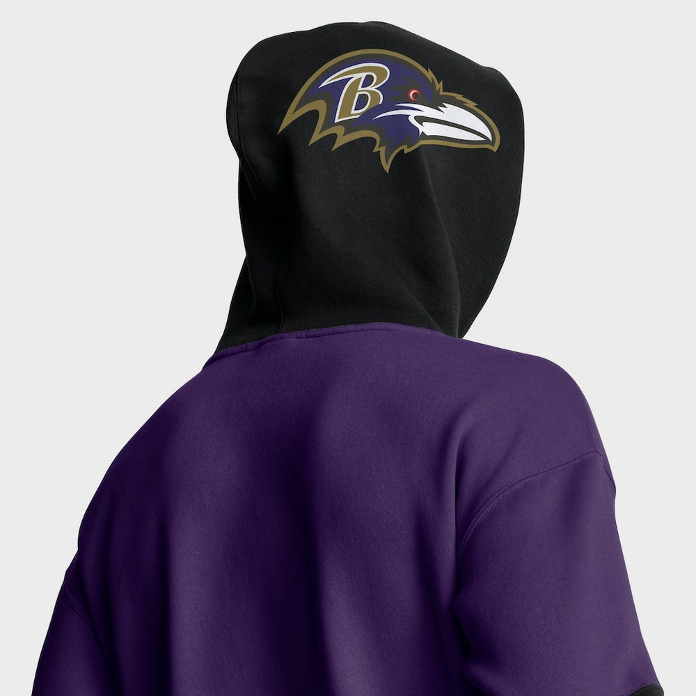 Helmet Pullover Hoodie - Baltimore Ravens