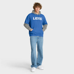 Helmet Pullover Hoodie - Detroit Lions