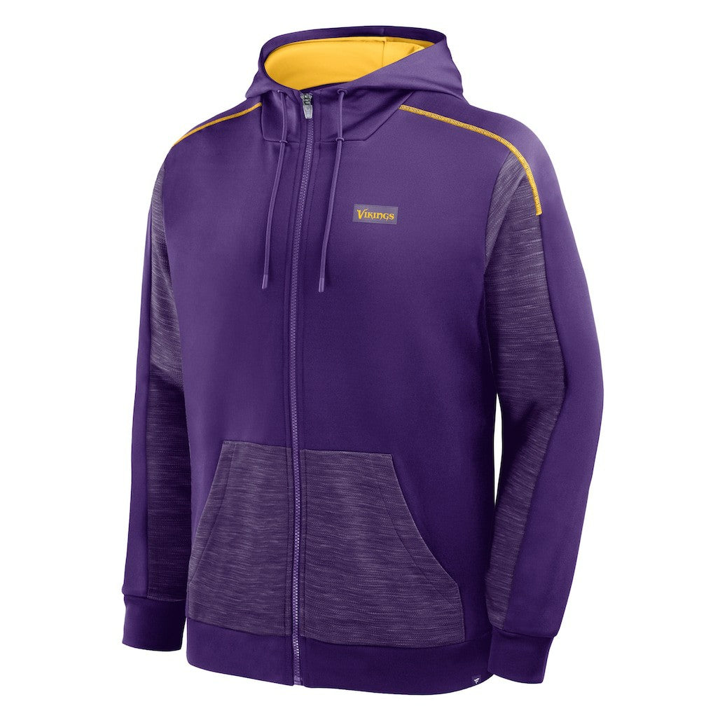 Checkdown Pass Full-Zip Hoodie - Minnesota Vikings