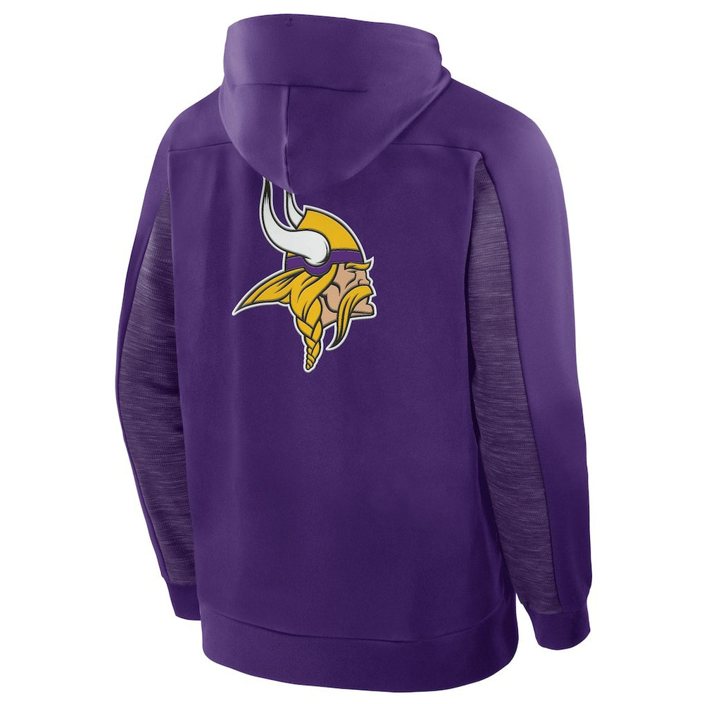 Checkdown Pass Full-Zip Hoodie - Minnesota Vikings