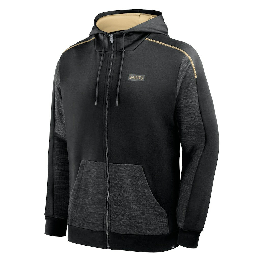 Checkdown Pass Full-Zip Hoodie - New Orleans Saints