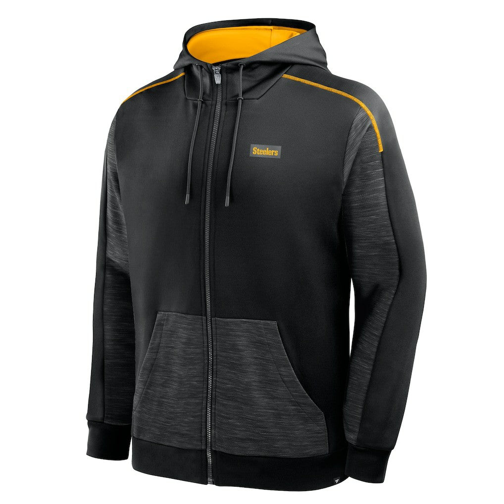 Checkdown Pass Full-Zip Hoodie - Pittsburgh Steelers