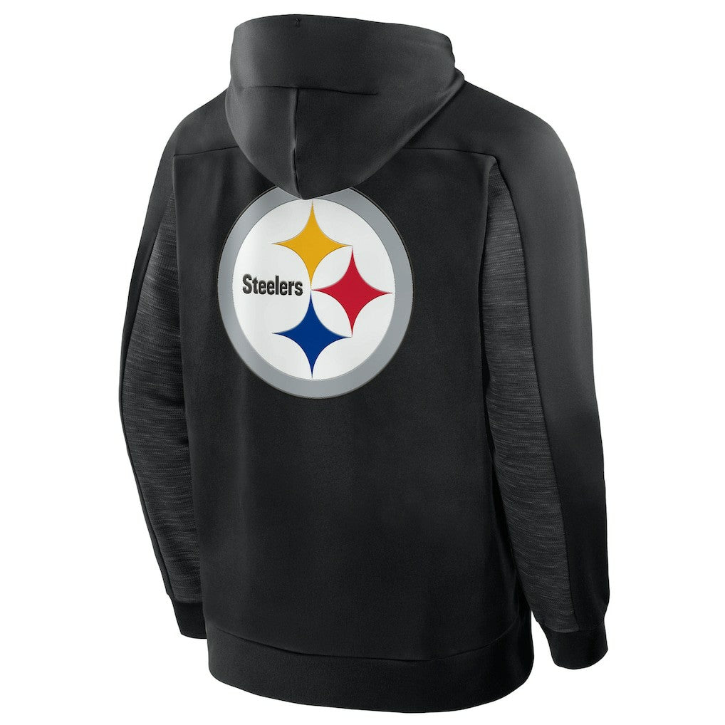 Checkdown Pass Full-Zip Hoodie - Pittsburgh Steelers