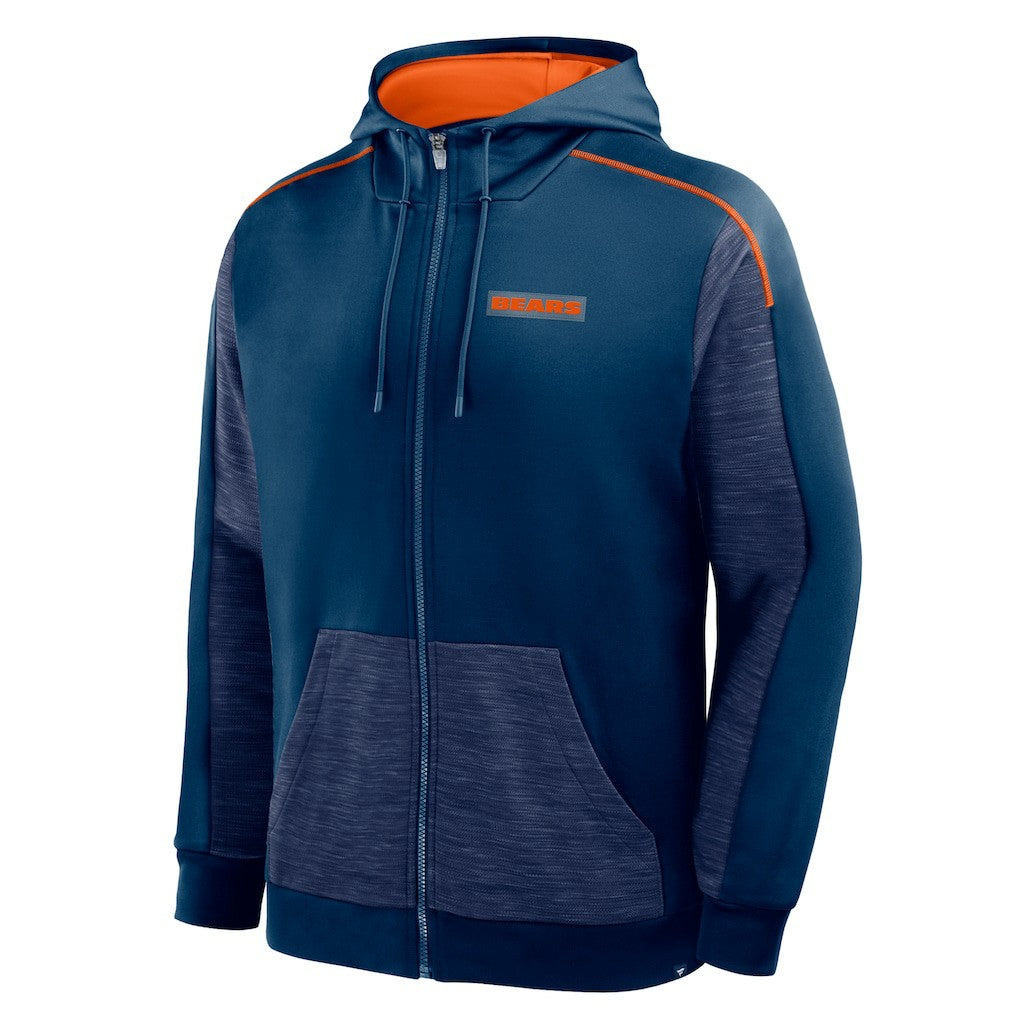 Checkdown Pass Full-Zip Hoodie - Chicago Bears