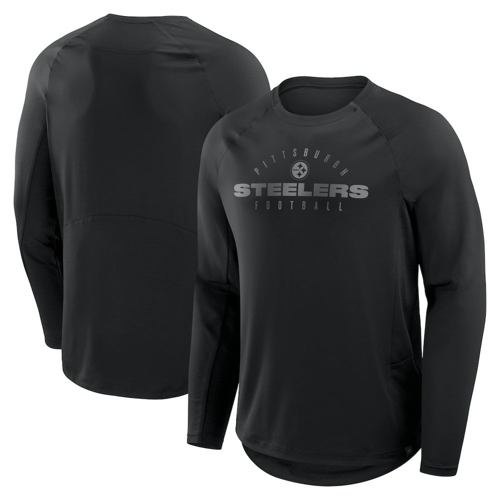 Coverage Scheme Long Sleeve T-Shirt - Pittsburgh Steelers