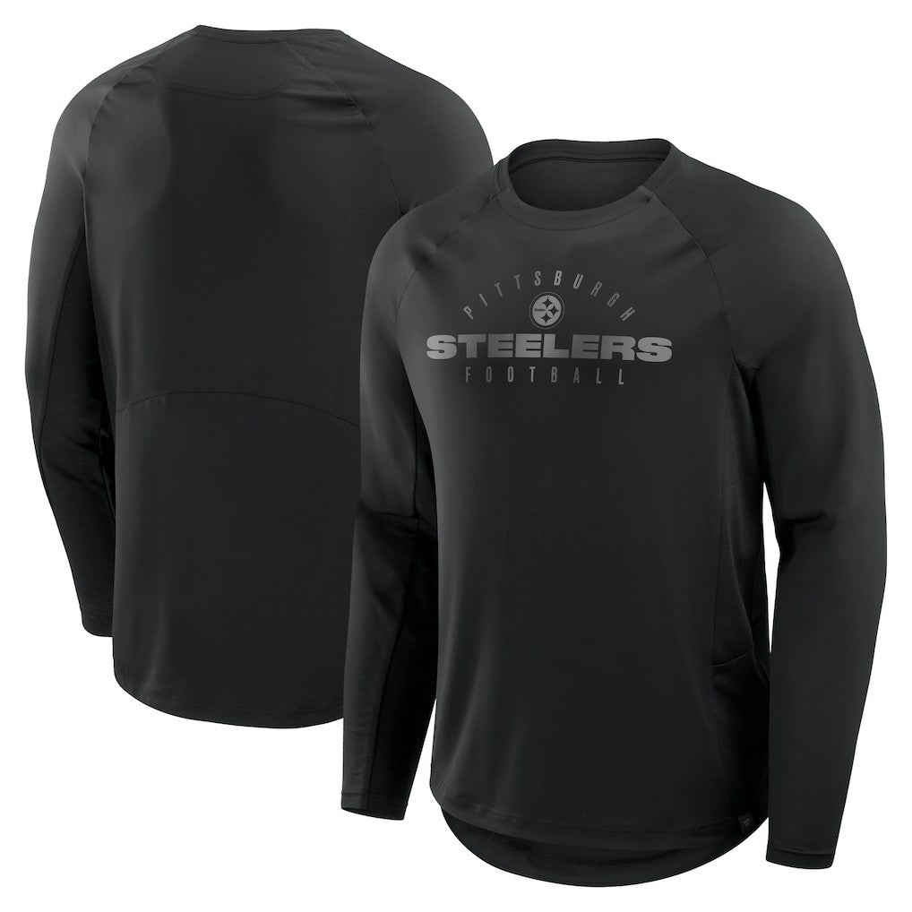 Coverage Scheme Long Sleeve T-Shirt - Pittsburgh Steelers