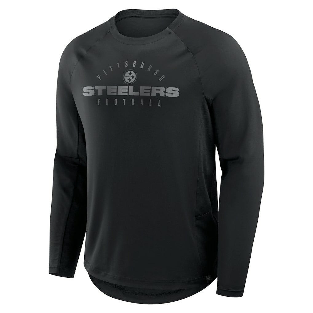 Coverage Scheme Long Sleeve T-Shirt - Pittsburgh Steelers