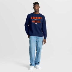 Powerful Throw Legacy Pullover Sweatshirt - Denver Broncos