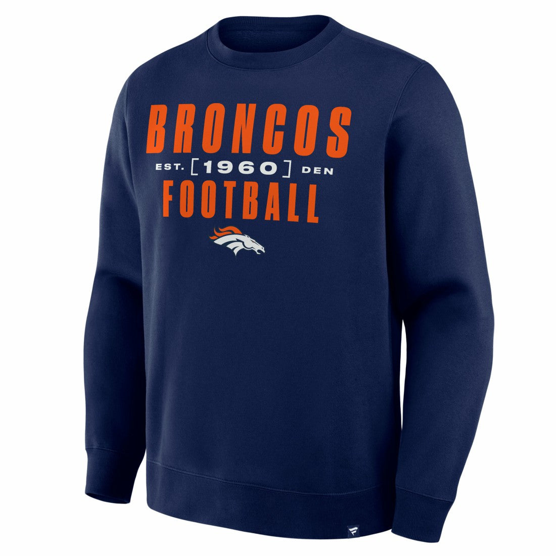 Powerful Throw Legacy Pullover Sweatshirt - Denver Broncos