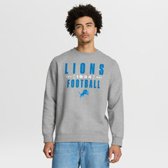 Powerful Throw Legacy Pullover Sweatshirt - Detroit Lions