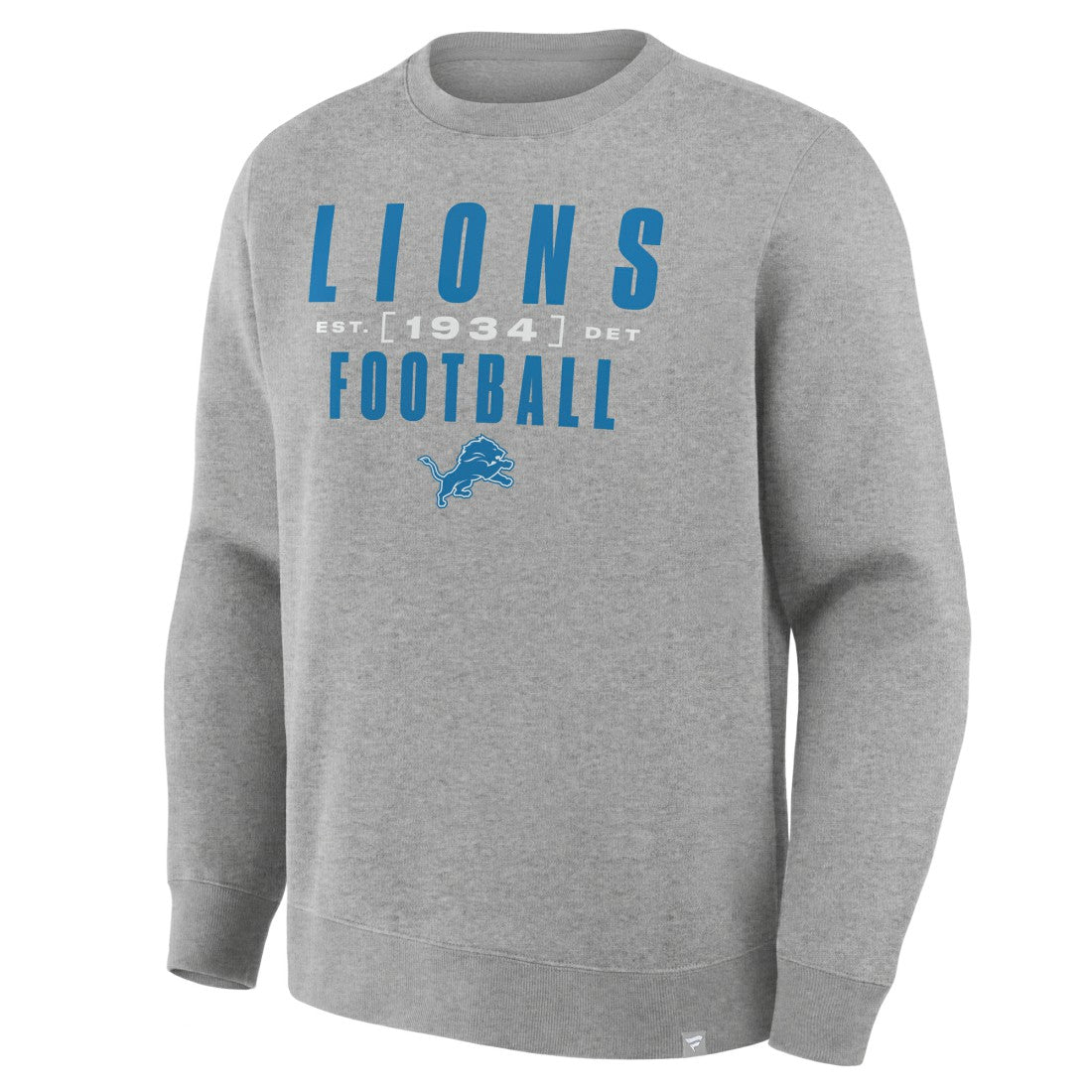 Powerful Throw Legacy Pullover Sweatshirt - Detroit Lions