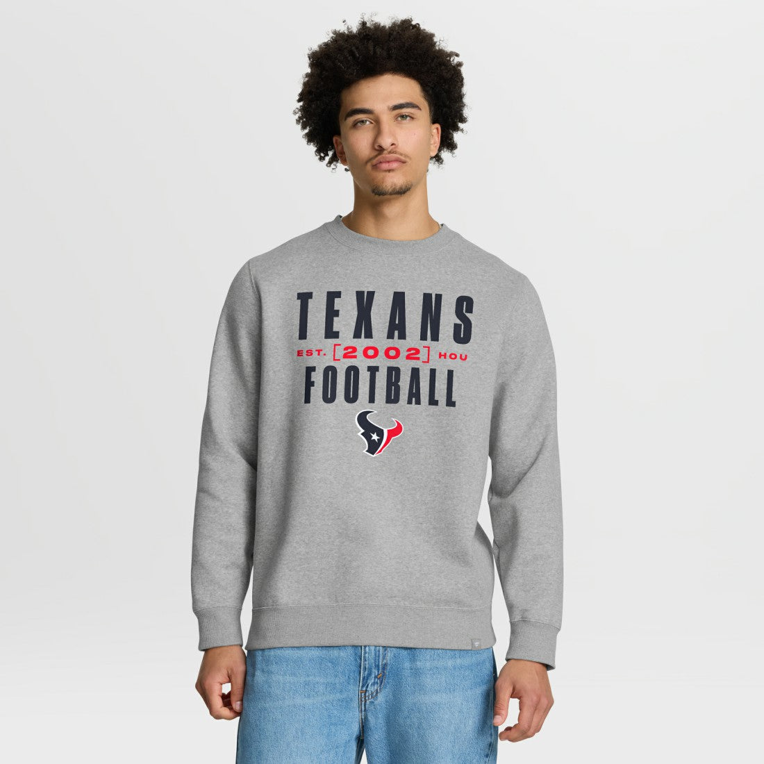 Powerful Throw Legacy Pullover Sweatshirt - Houston Texans