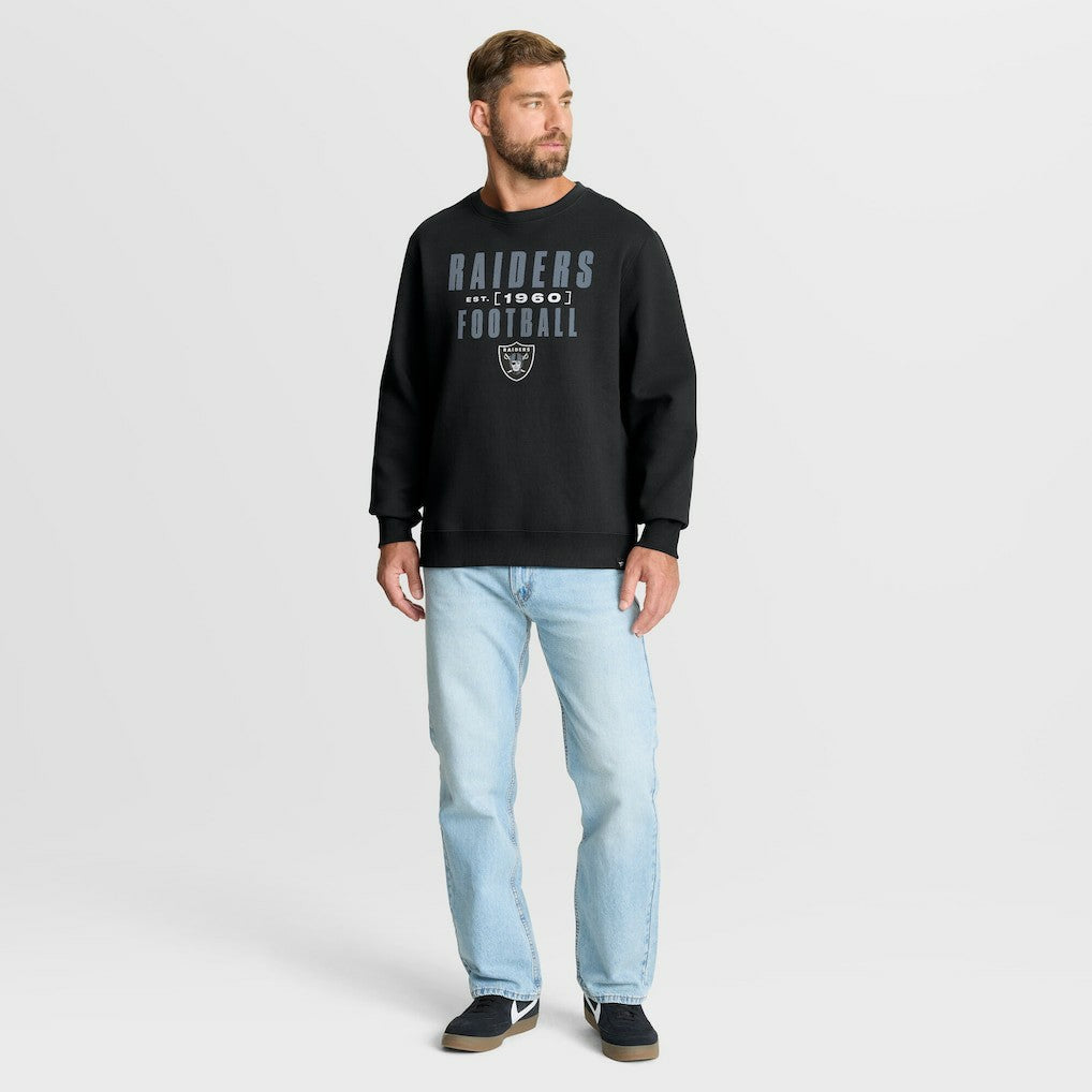 Powerful Throw Legacy Pullover Sweatshirt - Las Vegas Raiders