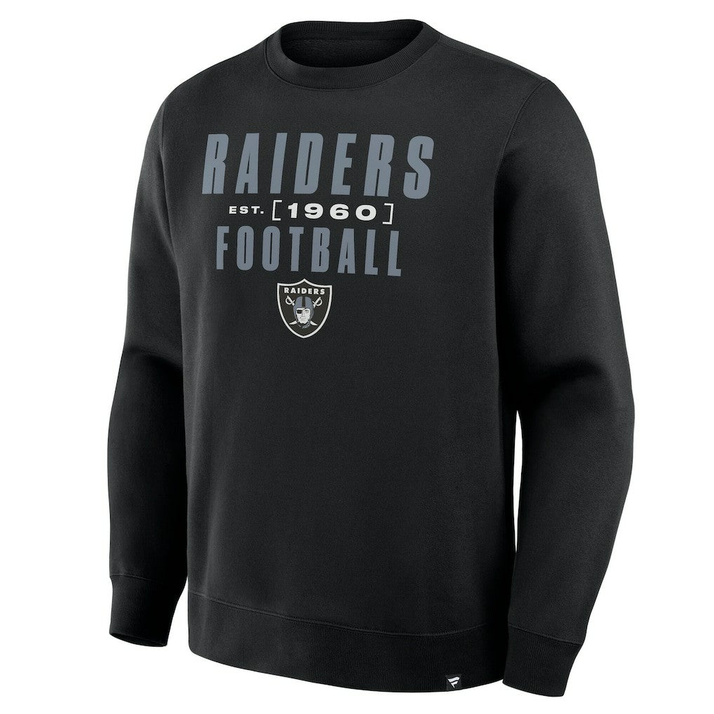 Powerful Throw Legacy Pullover Sweatshirt - Las Vegas Raiders