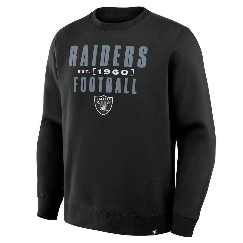 Powerful Throw Legacy Pullover Sweatshirt - Las Vegas Raiders