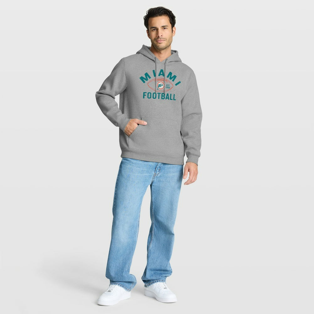 Fumblerooski Legacy Pullover Hoodie - Miami Dolphins