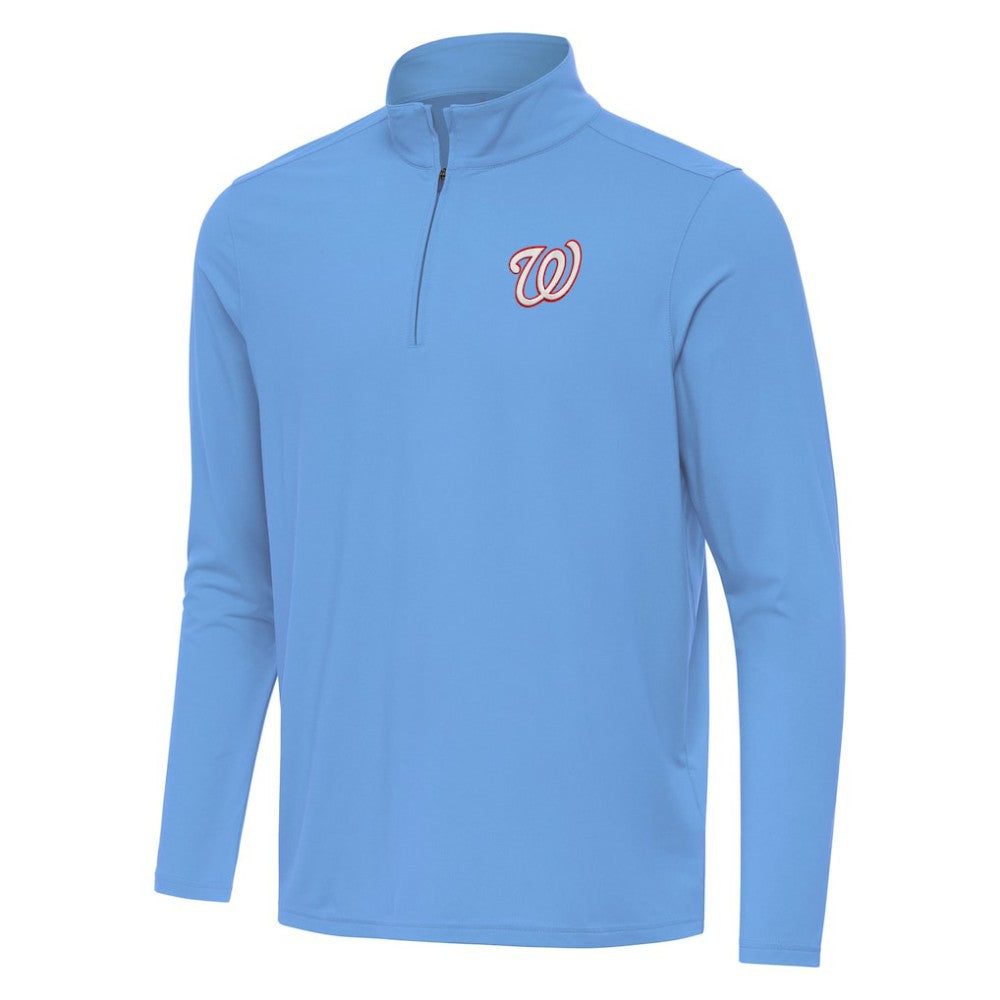 MLB Washington Nationals Antigua Intent Quarter-Zip Top