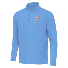 MLB Washington Nationals Antigua Intent Quarter-Zip Top