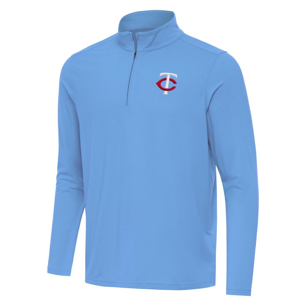 MLB Minnesota Twins Antigua Intent Quarter-Zip Top