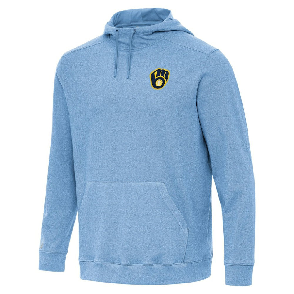 MLB Milwaukee Brewers Antigua Cloud Pullover Hoodie