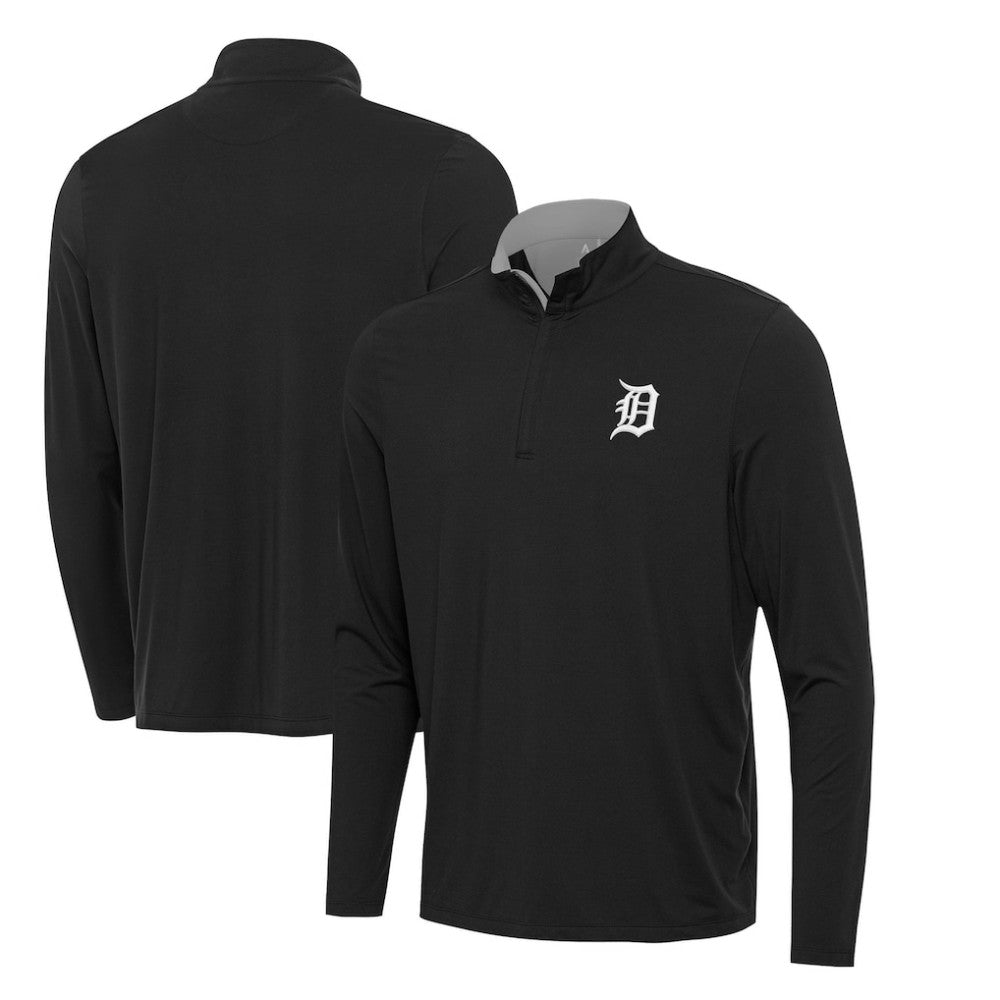 MLB Detroit Tigers Antigua Content Quarter-Zip Top