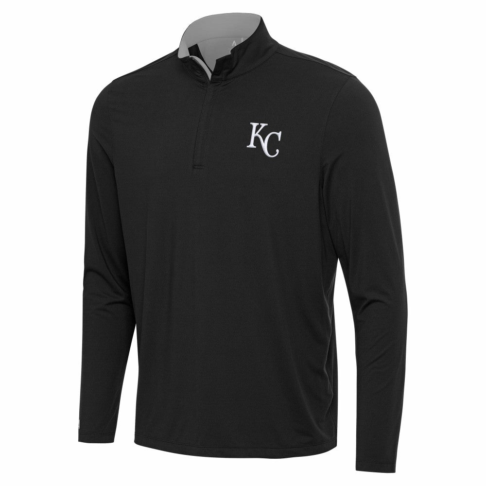 MLB Kansas City Royals Antigua Content Quarter-Zip Top