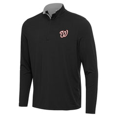 MLB Washington Nationals Antigua Content Quarter-Zip Top