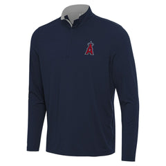 MLB Los Angeles Angels Antigua Content Quarter-Zip Top