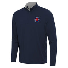 MLB Chicago Cubs Antigua Content Quarter-Zip Top