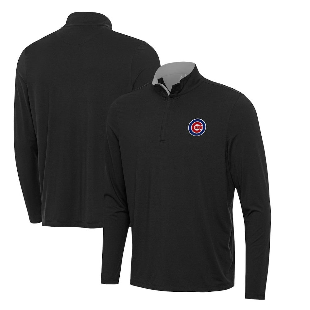 MLB Chicago Cubs Antigua Content Quarter-Zip Top