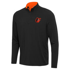 MLB Baltimore Orioles Antigua Content Quarter-Zip Top