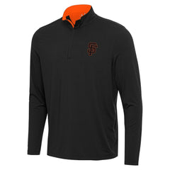 MLB San Francisco Giants Antigua Content Quarter-Zip Top