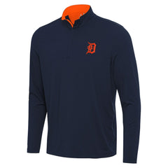 MLB Detroit Tigers Antigua Content Quarter-Zip Top