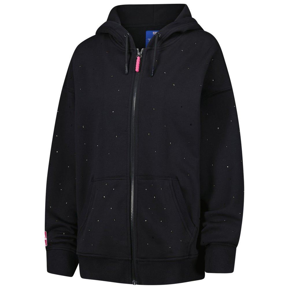 NBA New Orleans Pelicans Terez Women's Oversized Allover Gemstone Full-Zip Hoodie