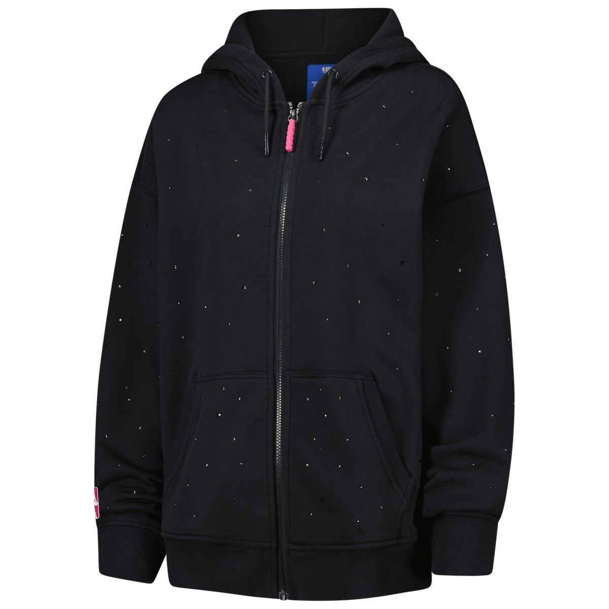 NBA New Orleans Pelicans Terez Women's Oversized Allover Gemstone Full-Zip Hoodie