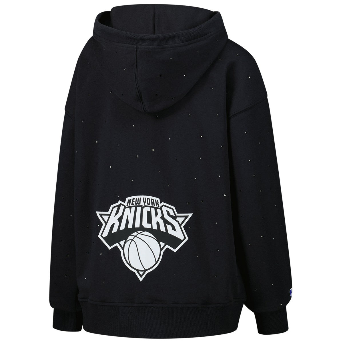 NBA New York Knicks Terez Women's Oversized Allover Gemstone Full-Zip Hoodie