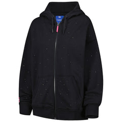 NBA Golden State Warriors Terez Women's Oversized Allover Gemstone Full-Zip Hoodie sale