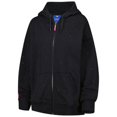 NBA Los Angeles Lakers Terez Women's Oversized Allover Gemstone Full-Zip Hoodie